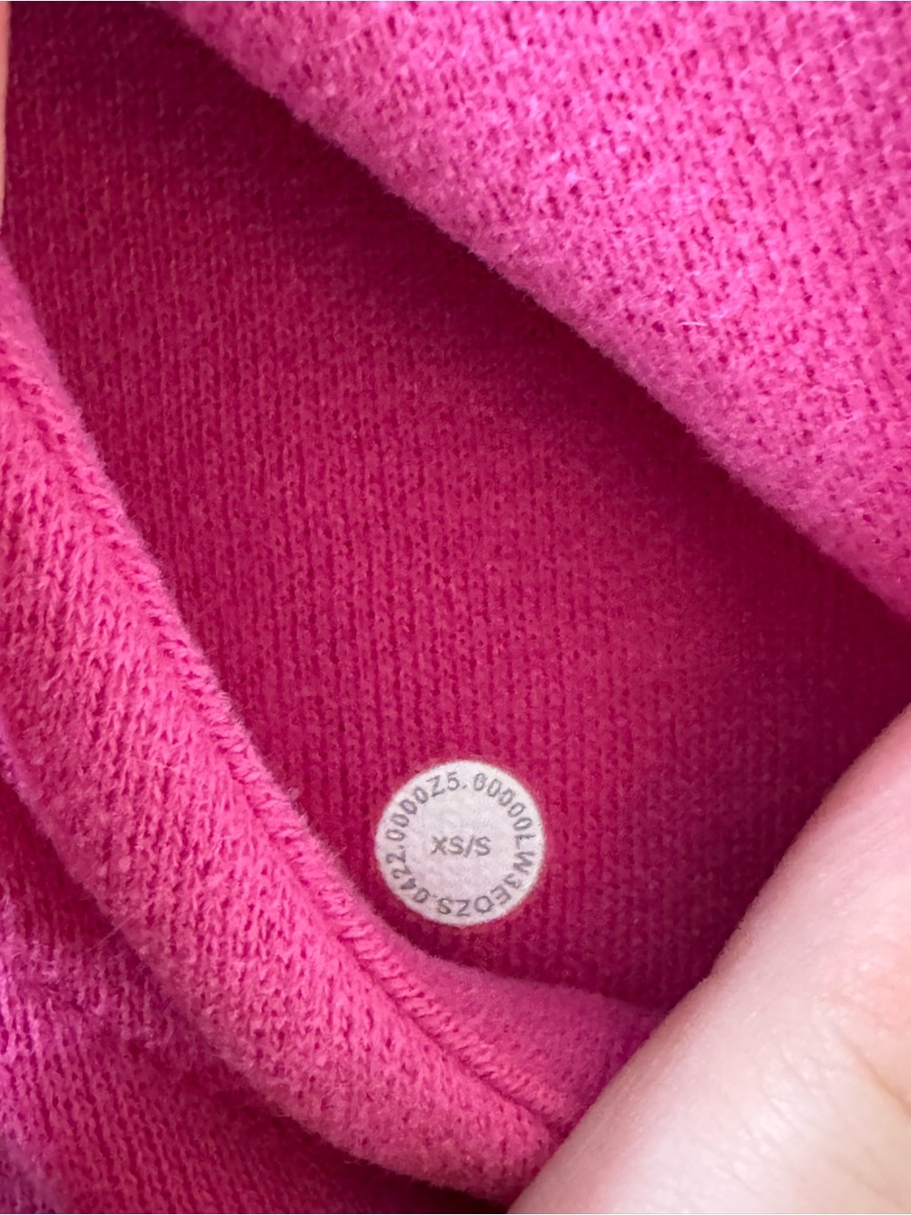 Lululemon Sonic Pink Full-Zip Scuba Hoodie - Picture 6 of 6
